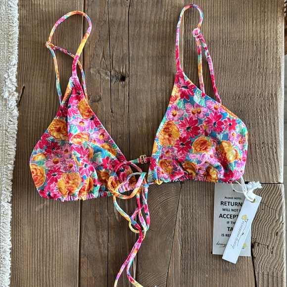 ‘BRING IT HOME TO ME’ FRONT TIE TOP - Picture 3 of 11